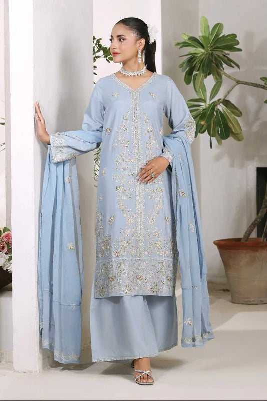 Mahrani Royal Crystal Aura | 3piece embellished ready to wear women luxury pret